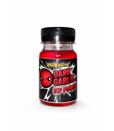 DSA BAITS DIP POWER DARK GARLIC 100ML