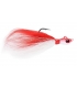MUSTAD BIG EYE BUCKTAIL 1/2OZ RED WHITE