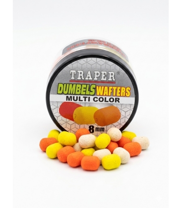 TRAPER DUMBELS WAFTERS MULTI COLOR 8MM STRAWBERRY