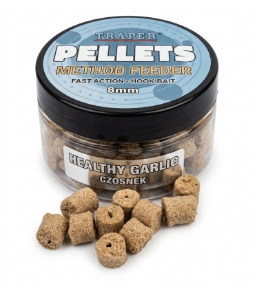 TRAPER PELLETS METHOD FEEDER FAST ACTION 8MM GARLIC