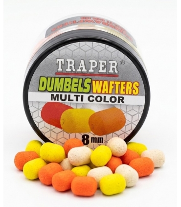 TRAPER DUMBELS WAFTERS MULTI COLOR 8MM VAINILLA