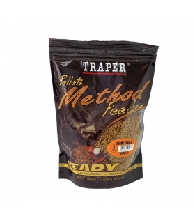 TRAPER PELLETS METHOD FEEDER READY 2MM 500GR VAINILLA