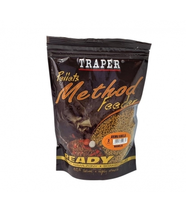 TRAPER PELLETS METHOD FEEDER READY 2MM 500GR VAINILLA