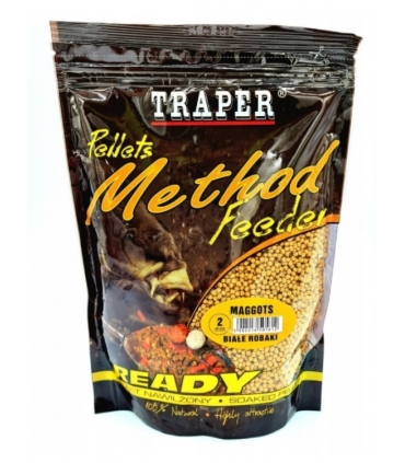 TRAPER PELLETS METHOD FEEDER READY 2MM 500GR MAGGOTS