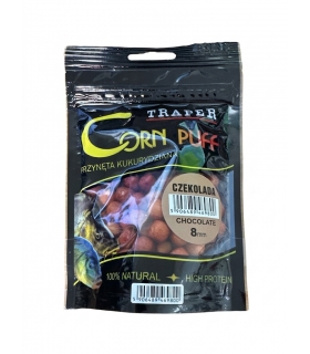 TRAPER CORN PUFF 8MM 20GR CHOCOLATE