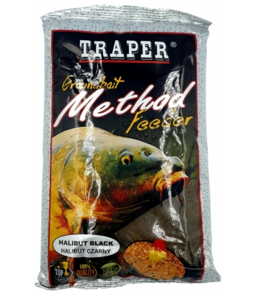 TRAPER GROUNDBAIT FEDEER 750GR HALIBUT BLACK