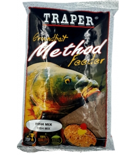 TRAPER GROUNDBAIT FEDEER 750GR FISH MIX