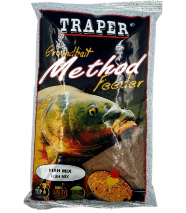 TRAPER GROUNDBAIT FEDEER 750GR FISH MIX