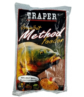 TRAPER GROUNDBAIT FEDEER 750GR HALIBUT RED