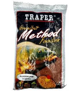 TRAPER GROUNDBAIT FEDEER 750GR BLOODWORM