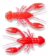NIKKO CRAW 2.4" SOLID RED 4PCS
