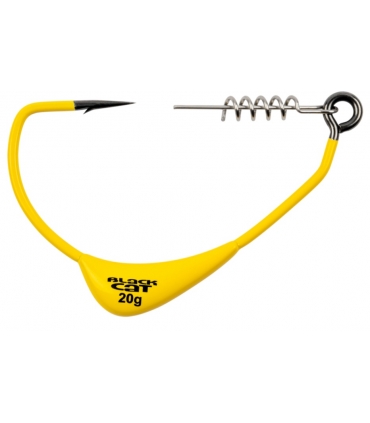 BLACK CAT MEGA OFFSET HOOK 10/0 20GR