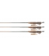 FOX EDGES CAMO 50LB LEADCORE LEAD CLIP LEADERS 3PCS
