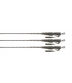 FOX EDGES NATURALS SUBMERGE LEAD CLIP LEADERS 40LB 3PCS