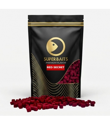 SUPERBAITS PELLETS 8MM 800GR RED SECRET