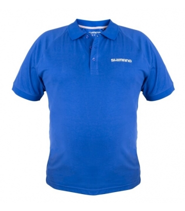 SHIMANO POLO SHORT SLEEVE BLUE