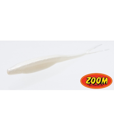 ZOOM SALTY SUPER FLUKE WHITE PEARL
